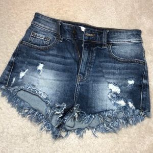 Women’s Eunina Lulu High Rise Jean Shorts